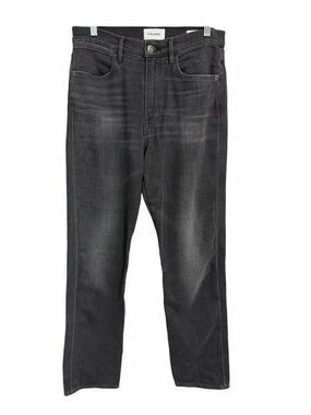 Frame Denim Le Hollywood Washed Black Jeans